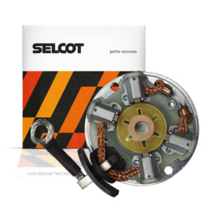 Porta-escovas Motor de Partida Valeo Fiesta Focus Ka Ecosport Cerato I30 Tucson March Sandero