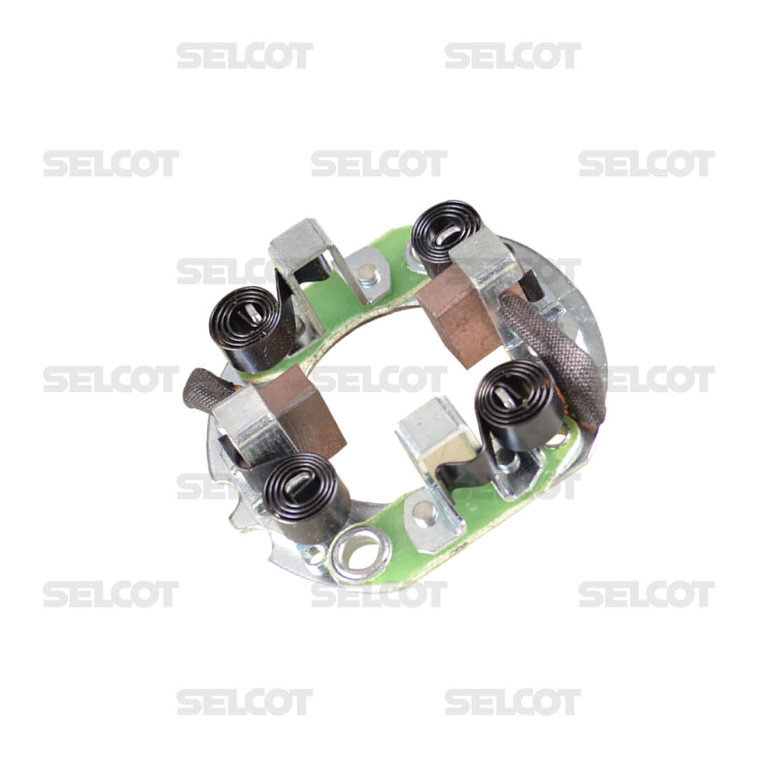 Porta-escovas Motor de Partida Hitachi Empilhadeiras Komatsu Nissan Yanmar Doosan Thermo King - Imagem 2