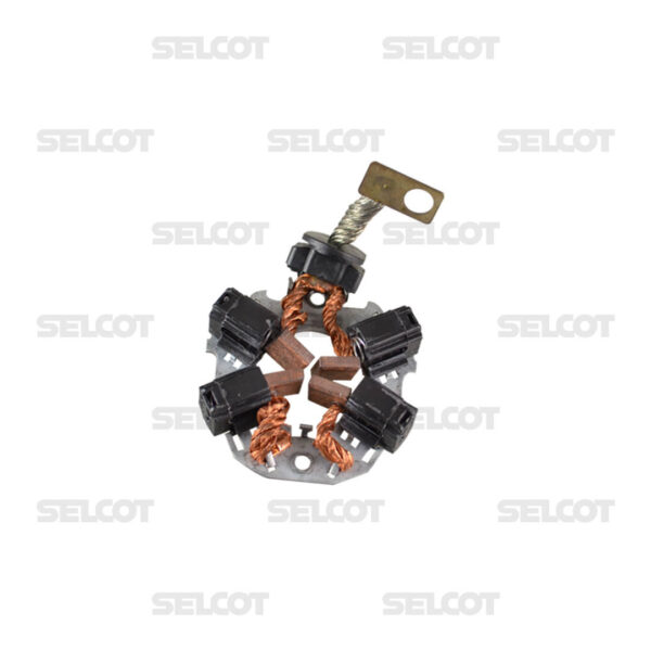 Porta-escovas Motor de Partida Mitsubishi Ranger Pajero Lancer Captiva March Fusion - Imagem 2