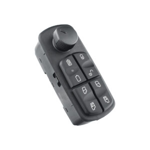 Interruptor de Vidro Elétrico Duplo Esquerdo com Trava Desembaçador Regulagem Retrovisor Axor