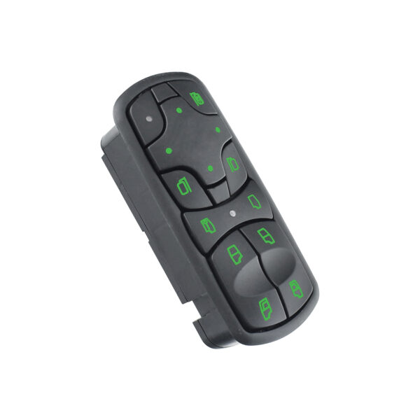 Interruptor de Vidro Elétrico Duplo Esquerdo com Bloqueio Desembaçador Regulagem Retrovisor Actros