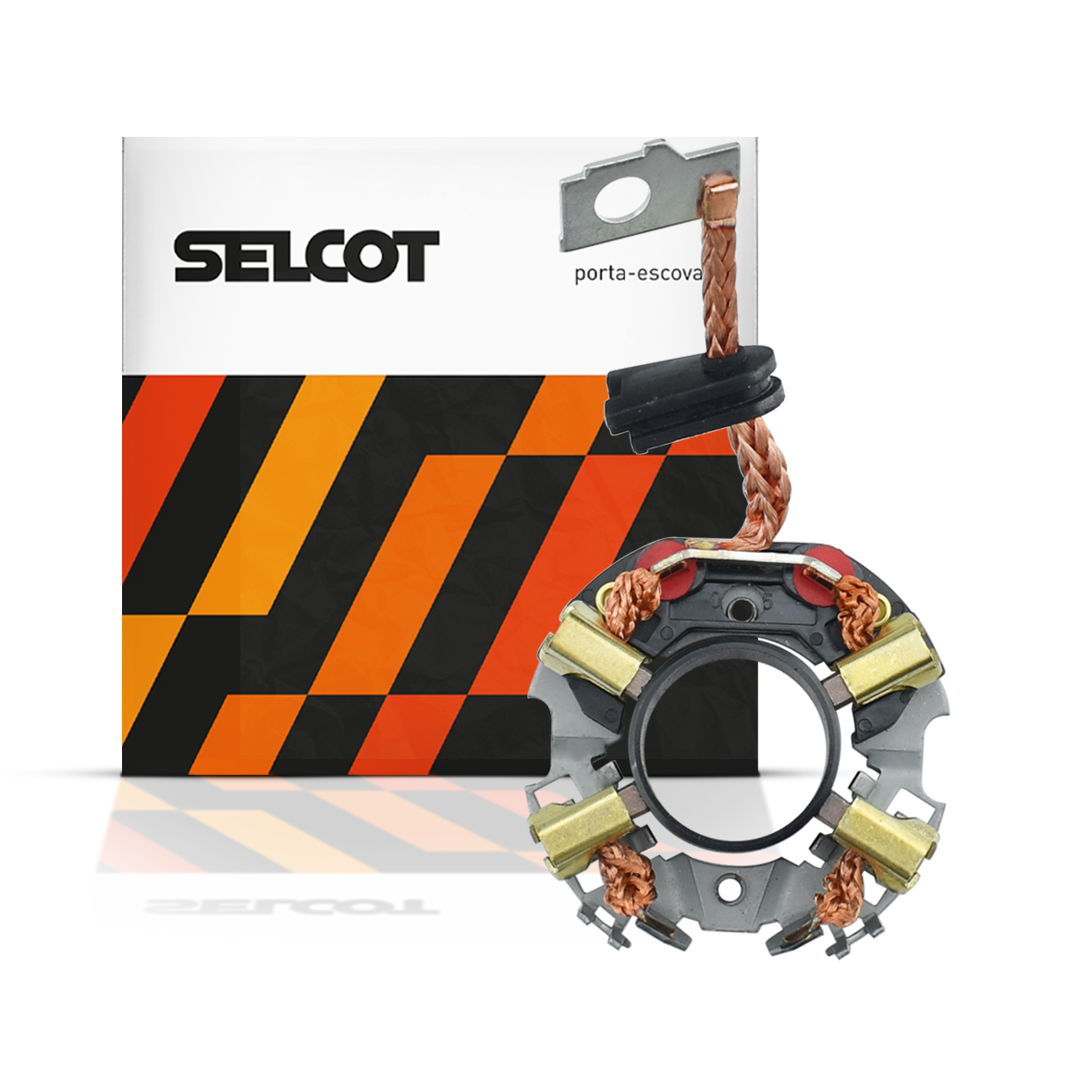 Porta-escovas Motor de Partida Bosch Alfa Romeo BMW Citroen Peugeot Volvo C20 Ômega Silverado