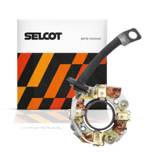 Porta-escovas Motor de Partida Delco Remy S10 Blazer V6 Silverado Ducato Jumper Boxer