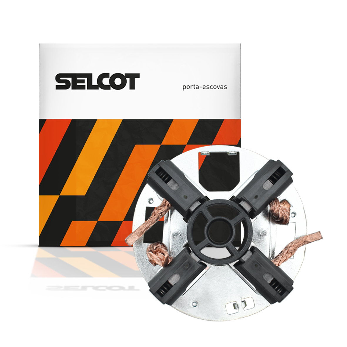 Porta-escovas Motor de Partida Bosch Scania Série 4 DAF XF105