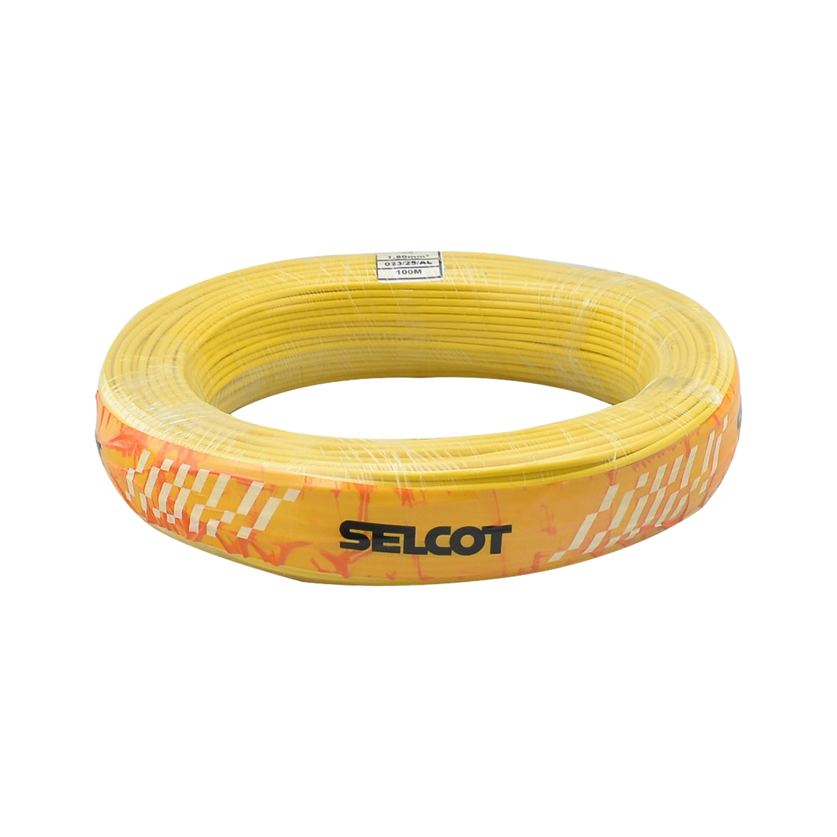 Fio para Instalações 1,50mm² Amarelo Tarjado