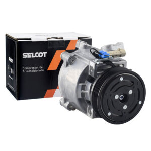 Compressor de Ar Condicionado Scroll com Polia 5PK Onix Prisma Tracker Cobalt Spin Sonic
