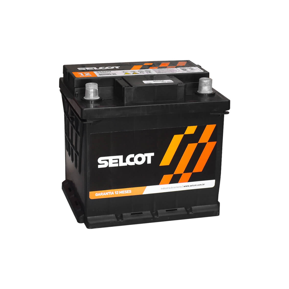 Bateria automotiva 50 ampéres Selcot